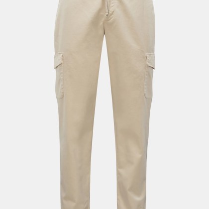 04651/ A trip in a bag - Herren - Cargo-Jogpants %27Twill Cargo%27 beige 04651/ A trip in a bag - Herren - Cargo-Jogpants %27Twill Cargo%27 beige