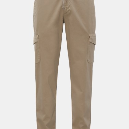 04651/ A trip in a bag - Herren - Cargo-Jogpants %27Twill Cargo%27 graubraun 04651/ A trip in a bag - Herren - Cargo-Jogpants %27Twill Cargo%27 graubraun