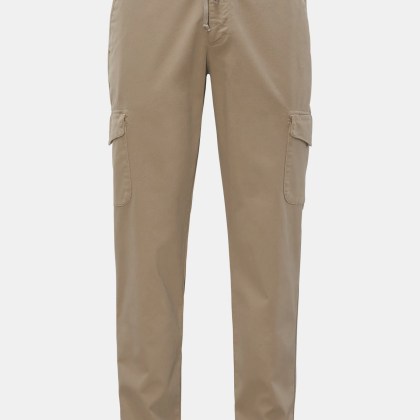 04651/ A trip in a bag - Herren - Cargo-Joggpants %27Twill Cargo%27 graubraun 04651/ A trip in a bag - Herren - Cargo-Joggpants %27Twill Cargo%27 graubraun