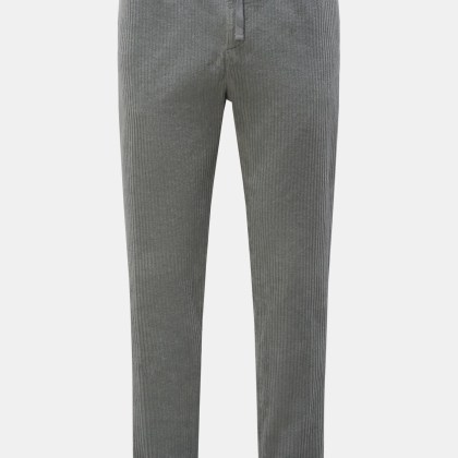 04651/ A trip in a bag - Herren - Cord-Jogpants grau 04651/ A trip in a bag - Herren - Cord-Jogpants grau