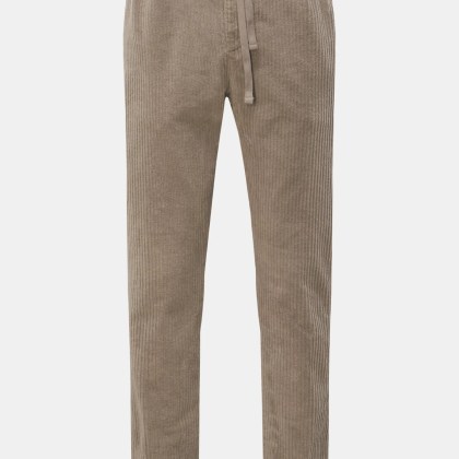 04651/ A trip in a bag - Herren - Cord-Jogpants taupe 04651/ A trip in a bag - Herren - Cord-Jogpants taupe