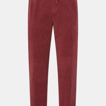 04651/ A trip in a bag - Herren - Cord-Jogpants dunkelrot 04651/ A trip in a bag - Herren - Cord-Jogpants dunkelrot