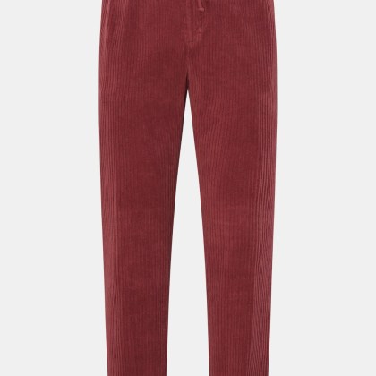 04651/ A trip in a bag - Herren - Cord-Jogpants dunkelrot 04651/ A trip in a bag - Herren - Cord-Jogpants dunkelrot
