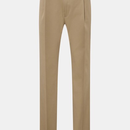 Berwich - Herren - Baumwollhose %27Retro Long%27 taupe Berwich - Herren - Baumwollhose %27Retro Long%27 taupe