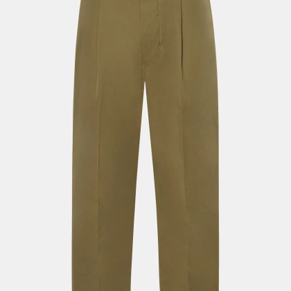 Ami Paris - Herren - Baumwollhose oliv Ami Paris - Herren - Baumwollhose oliv