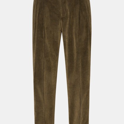 PT Torino - Herren - Cordhose %27Carrot Fit%27 dark olive PT Torino - Herren - Cordhose %27Carrot Fit%27 dark olive