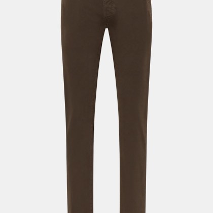 HandPicked - Herren - Chino %27Parma%27 dunkelbraun HandPicked - Herren - Chino %27Parma%27 dunkelbraun