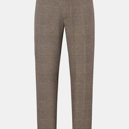 Circolo 1901 - Herren - Hose beige/braun kariert Circolo 1901 - Herren - Hose beige/braun kariert