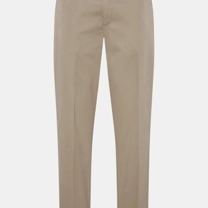 04651/ A trip in a bag - Herren - Baumwollhose %27Flex%27 taupe 04651/ A trip in a bag - Herren - Baumwollhose %27Flex%27 taupe