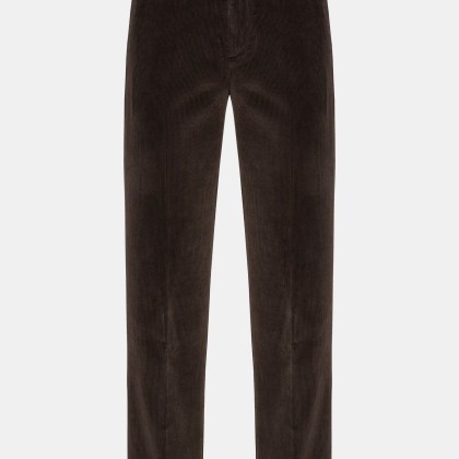 04651/ A trip in a bag - Herren - Cordhose dunkelbraun 04651/ A trip in a bag - Herren - Cordhose dunkelbraun