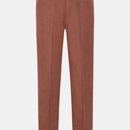 04651/ A trip in a bag - Herren - Leinen-Jogpants %27Linen Pants%27 rostbraun 04651/ A trip in a bag - Herren - Leinen-Jogpants %27Linen Pants%27 rostbraun