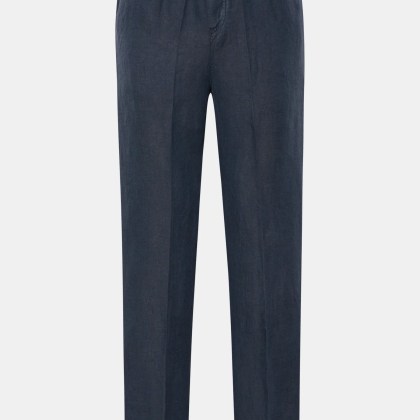 04651/ A trip in a bag - Herren - Leinen-Jogpants %27Linen Pants%27 navy 04651/ A trip in a bag - Herren - Leinen-Jogpants %27Linen Pants%27 navy