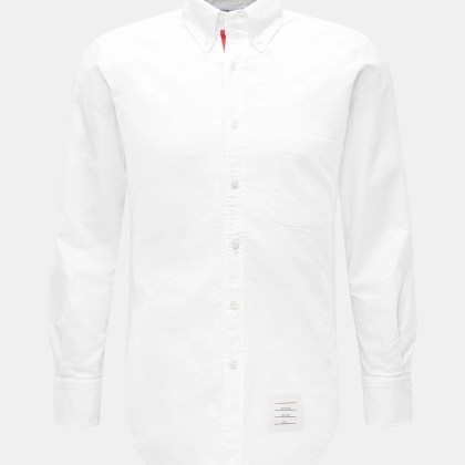 Thom Browne - Herren - Oxford-Hemd Button-Down-Kragen weiß Thom Browne - Herren - Oxford-Hemd Button-Down-Kragen weiß