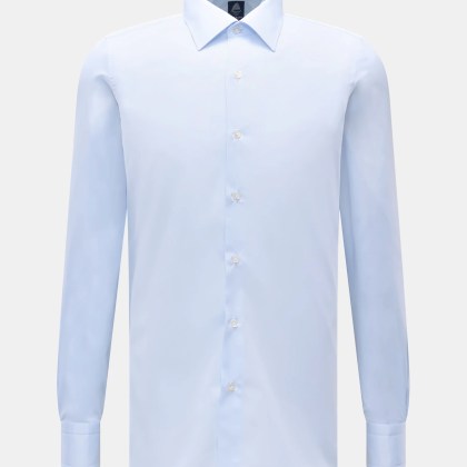 Finamore - Herren - Business Hemd %27Rodi Napoli%27 Kent-Kragen hellblau Finamore - Herren - Business Hemd %27Rodi Napoli%27 Kent-Kragen hellblau