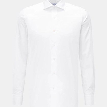 Gherardi - Herren - Business Hemd Haifisch-Kragen weiß Gherardi - Herren - Business Hemd Haifisch-Kragen weiß