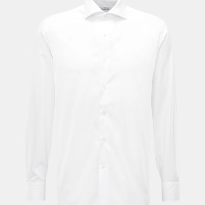 Gherardi - Herren - Business Hemd Haifisch-Kragen weiß Gherardi - Herren - Business Hemd Haifisch-Kragen weiß