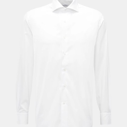 Gherardi - Herren - Business Hemd Haifisch-Kragen weiß Gherardi - Herren - Business Hemd Haifisch-Kragen weiß