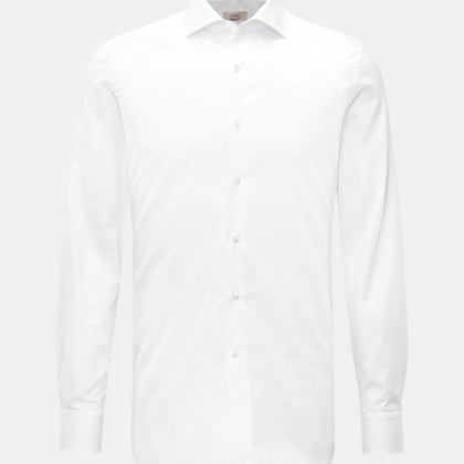 Gherardi - Herren - Business Hemd Haifisch-Kragen weiß Gherardi - Herren - Business Hemd Haifisch-Kragen weiß