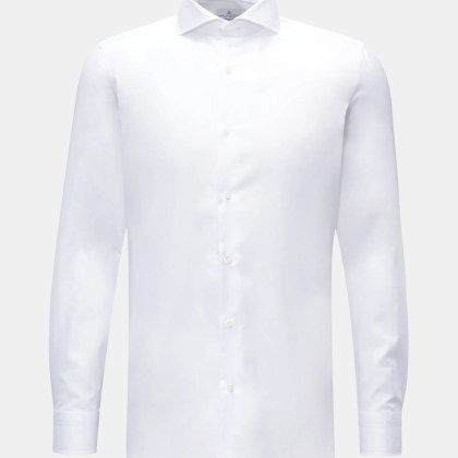 Giampaolo - Herren - Business Hemd Haifisch-Kragen weiß Giampaolo - Herren - Business Hemd Haifisch-Kragen weiß