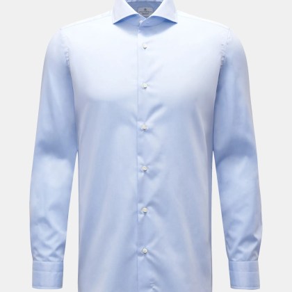 Giampaolo - Herren - Business Hemd Haifisch-Kragen hellblau Giampaolo - Herren - Business Hemd Haifisch-Kragen hellblau