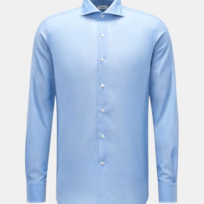 BRAUN Hamburg - Herren - Business Hemd Haifisch-Kragen hellblau BRAUN Hamburg - Herren - Business Hemd Haifisch-Kragen hellblau