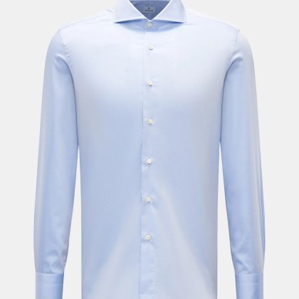 Truzzi - Herren - Business Hemd Haifisch-Kragen %27Napoli Busto%27 hellblau Truzzi - Herren - Business Hemd Haifisch-Kragen %27Napoli Busto%27 hellblau