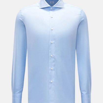 Truzzi - Herren - Oxford Hemd Haifisch-Kragen %27Napoli Busto%27 hellblau Truzzi - Herren - Oxford Hemd Haifisch-Kragen %27Napoli Busto%27 hellblau