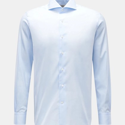 Gherardi - Herren - Business Hemd Haifisch-Kragen pastellblau Gherardi - Herren - Business Hemd Haifisch-Kragen pastellblau