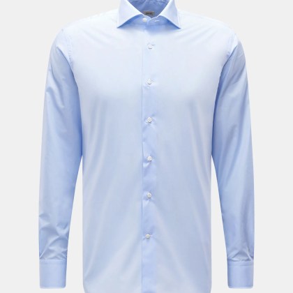 Gherardi - Herren - Business Hemd Haifisch-Kragen hellblau Gherardi - Herren - Business Hemd Haifisch-Kragen hellblau