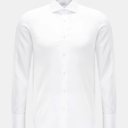 BRAUN Hamburg - Herren - Business Hemd Haifisch-Kragen weiß BRAUN Hamburg - Herren - Business Hemd Haifisch-Kragen weiß