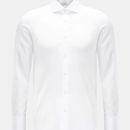 BRAUN Hamburg - Herren - Business Hemd Haifisch-Kragen weiß BRAUN Hamburg - Herren - Business Hemd Haifisch-Kragen weiß