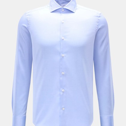 BRAUN Hamburg - Herren - Business Hemd Haifisch-Kragen hellblau BRAUN Hamburg - Herren - Business Hemd Haifisch-Kragen hellblau