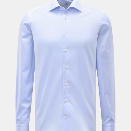 van Laack - Herren - Business Hemd %27Rivara Slim Fit%27 Haifisch-Kragen hellblau van Laack - Herren - Business Hemd %27Rivara Slim Fit%27 Haifisch-Kragen hellblau