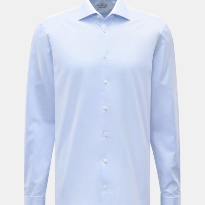 van Laack - Herren - Business Hemd %27Rivara Slim Fit%27 Haifisch-Kragen hellblau van Laack - Herren - Business Hemd %27Rivara Slim Fit%27 Haifisch-Kragen hellblau