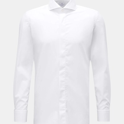 Giampaolo - Herren - Smokinghemd Haifisch-Kragen weiß Giampaolo - Herren - Smokinghemd Haifisch-Kragen weiß