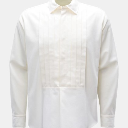 Meta Campania Collective - Herren - Popover-Hemd schmaler Kragen offwhite Meta Campania Collective - Herren - Popover-Hemd schmaler Kragen offwhite