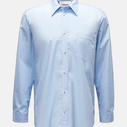 Nanushka - Herren - Casual Hemd %27Kaleb%27 Kent-Kragen hellblau Nanushka - Herren - Casual Hemd %27Kaleb%27 Kent-Kragen hellblau