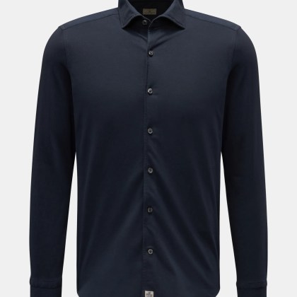 Sonrisa - Herren - Jersey-Hemd Haifisch-Kragen navy Sonrisa - Herren - Jersey-Hemd Haifisch-Kragen navy