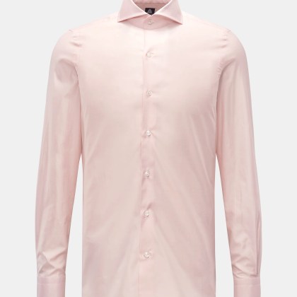 Finamore - Herren - Casual Hemd Haifisch-Kragen %27Sergio Napoli%27 rosé Finamore - Herren - Casual Hemd Haifisch-Kragen %27Sergio Napoli%27 rosé