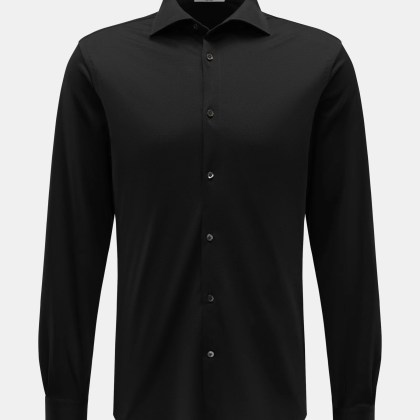 Stefan Brandt - Herren - Piqué-Hemd %27Ostin%27 schwarz Stefan Brandt - Herren - Piqué-Hemd %27Ostin%27 schwarz