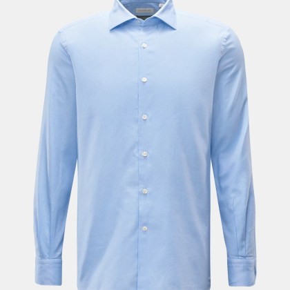 Glanshirt - Herren - Oxford-Hemd Haifisch-Kragen hellblau Glanshirt - Herren - Oxford-Hemd Haifisch-Kragen hellblau