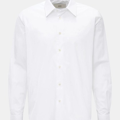 Ami Paris - Herren - Casual Hemd Kent-Kragen weiß Ami Paris - Herren - Casual Hemd Kent-Kragen weiß