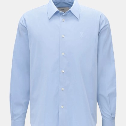 Ami Paris - Herren - Casual Hemd Kent-Kragen hellblau Ami Paris - Herren - Casual Hemd Kent-Kragen hellblau