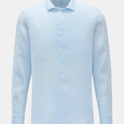 von Braun - Herren - Casual Hemd Haifisch-Kragen hellblau von Braun - Herren - Casual Hemd Haifisch-Kragen hellblau