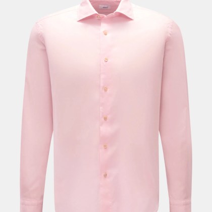 Gherardi - Herren - Casual Hemd Haifisch-Kragen rosé Gherardi - Herren - Casual Hemd Haifisch-Kragen rosé