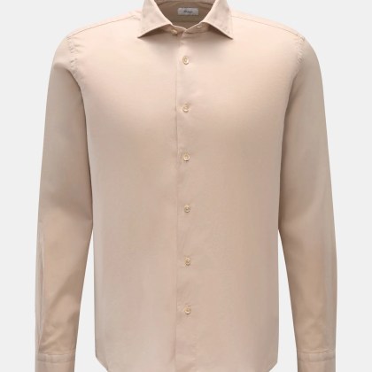 Gherardi - Herren - Casual Hemd Haifisch-Kragen sand Gherardi - Herren - Casual Hemd Haifisch-Kragen sand