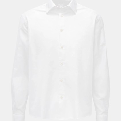 04651/ A trip in a bag - Herren - Oxford-Hemd Kent-Kragen weiß 04651/ A trip in a bag - Herren - Oxford-Hemd Kent-Kragen weiß