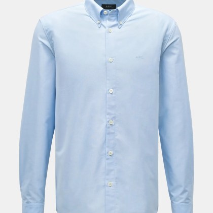 A.P.C. - Herren - Oxford-Hemd %27Greg%27 Button-Down-Kragen hellblau A.P.C. - Herren - Oxford-Hemd %27Greg%27 Button-Down-Kragen hellblau