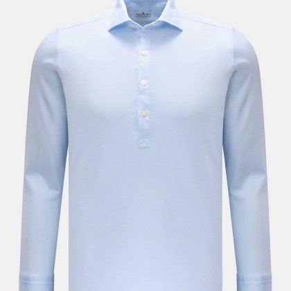 Sonrisa - Herren - Popover-Hemd Haifisch-Kragen hellblau Sonrisa - Herren - Popover-Hemd Haifisch-Kragen hellblau