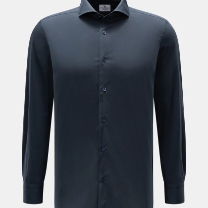 Giampaolo - Herren - Casual-Hemd Haifisch-Kragen navy Giampaolo - Herren - Casual-Hemd Haifisch-Kragen navy